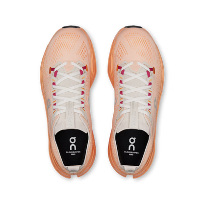 Running Cloudsurfer Max — Pearl Tangerine