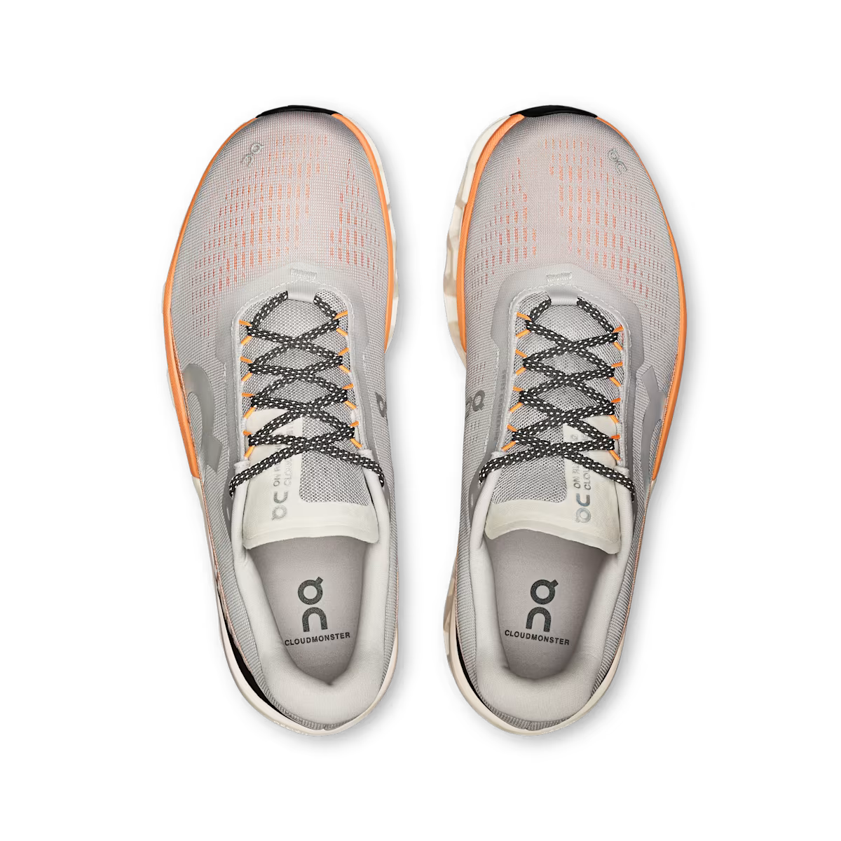 Running Cloudmonster 2 — Glacier Tangerine