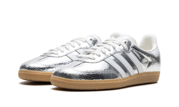 Samba OG "Silver Metallic Cracked Leather"